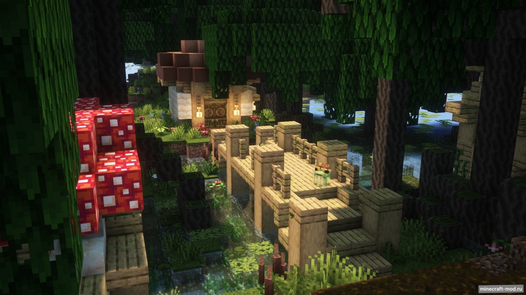 Мод Ribbits для Minecraft 1.20.1