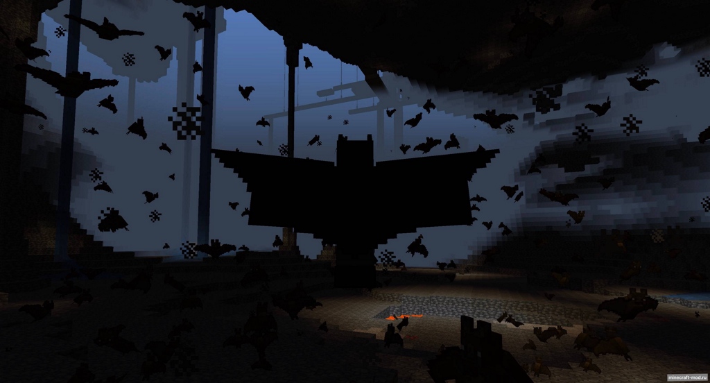 Мод Batman By Yo Fadda для Minecraft 1.20.1