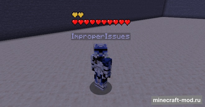 Мод Player Health Indicators для Minecraft 1.21