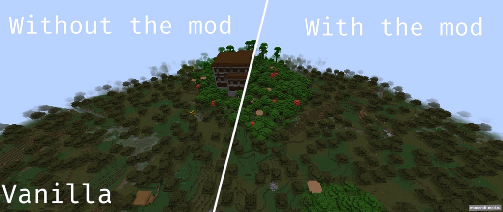 Мод Sparse Structures для Minecraft 1.21.1, 1.21, 1.20.6,  ...