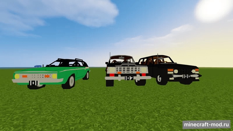 Мод TaskForce51 Car Pack Port для Minecraft 1.12.2