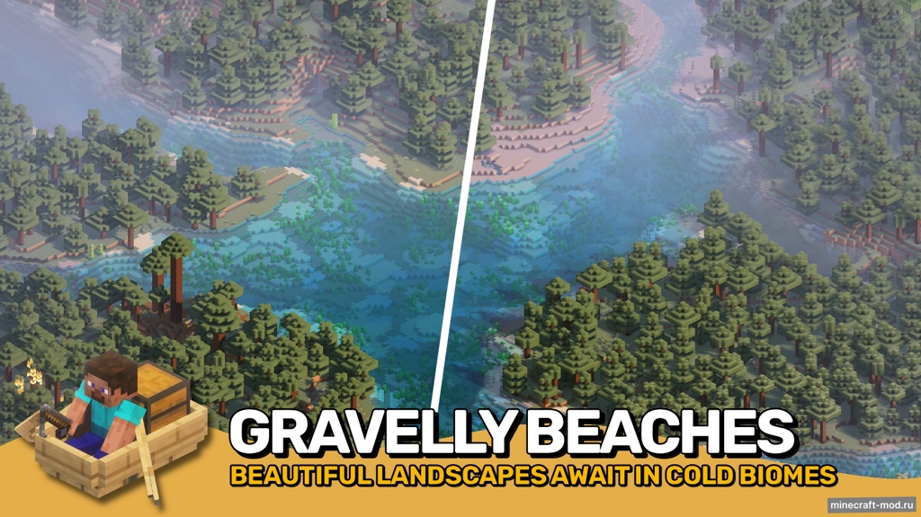 Мод Climate Rivers для Minecraft 1.21.8, 1.21.7, 1.21.5,  ...
