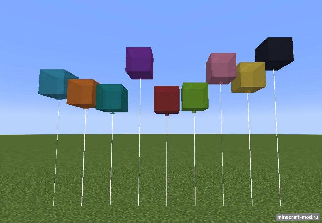 Мод Up and Away для Minecraft 1.21