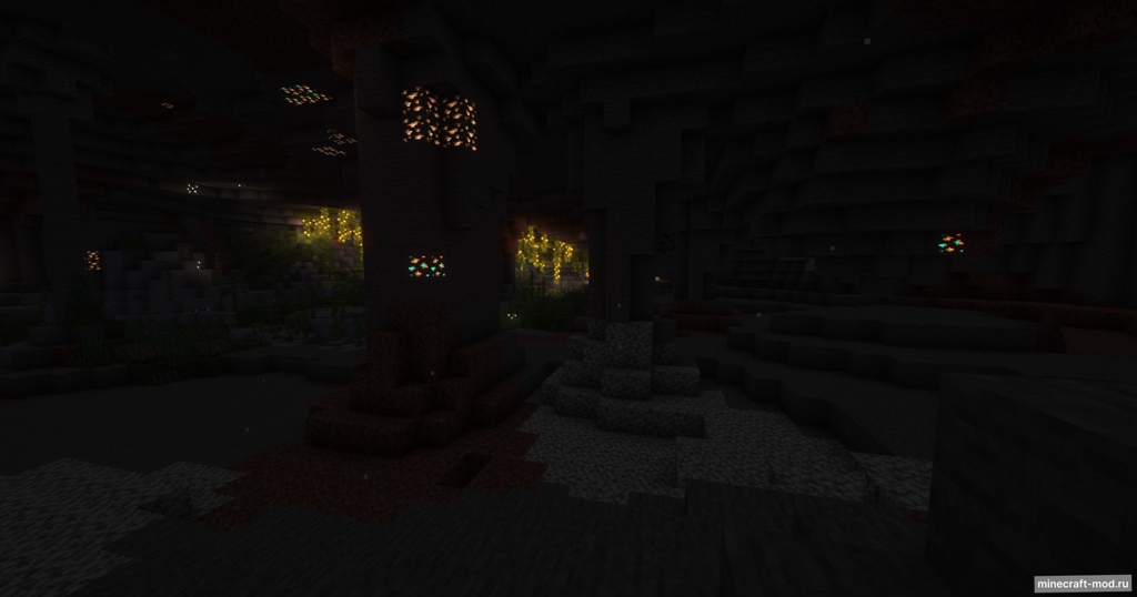 Мод Cave Dust для Minecraft 1.21.3, 1.21.1, 1.21,  ...