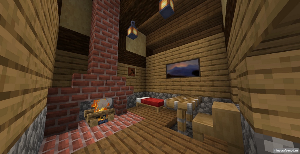 Мод Stairs But Chairs для Minecraft 1.20.1