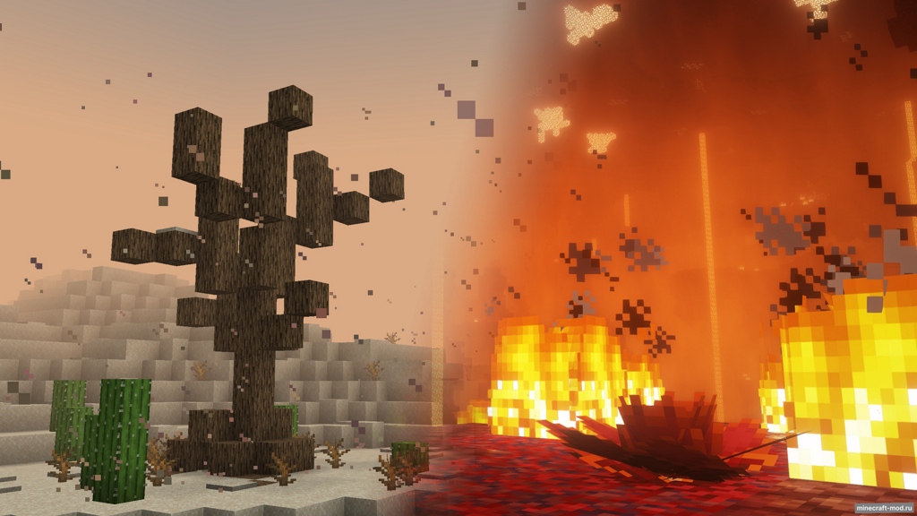 Мод Scorchful для Minecraft 1.21.1, 1.21, 1.20.4,  ...