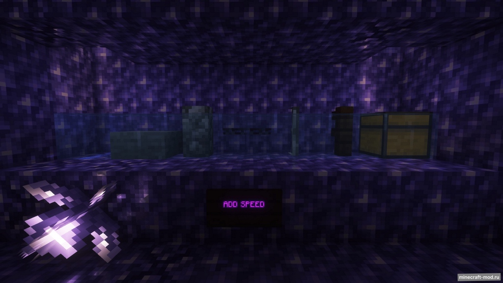 Мод Water Speed+ для Minecraft 1.18.2