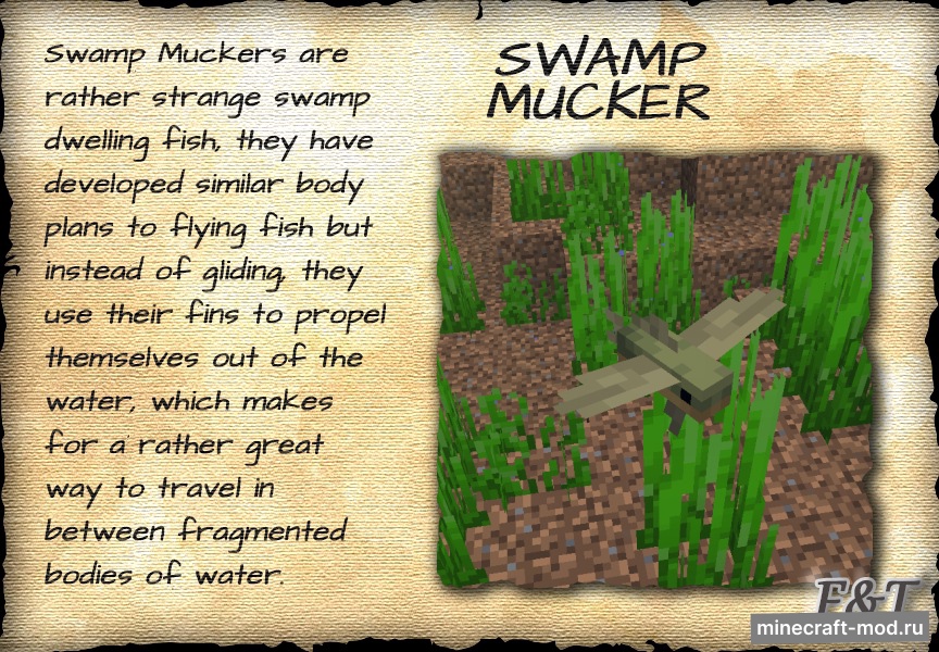 Мод Fins and Tails для Minecraft 1.20.1, 1.19.2, 1.18.2,  ...