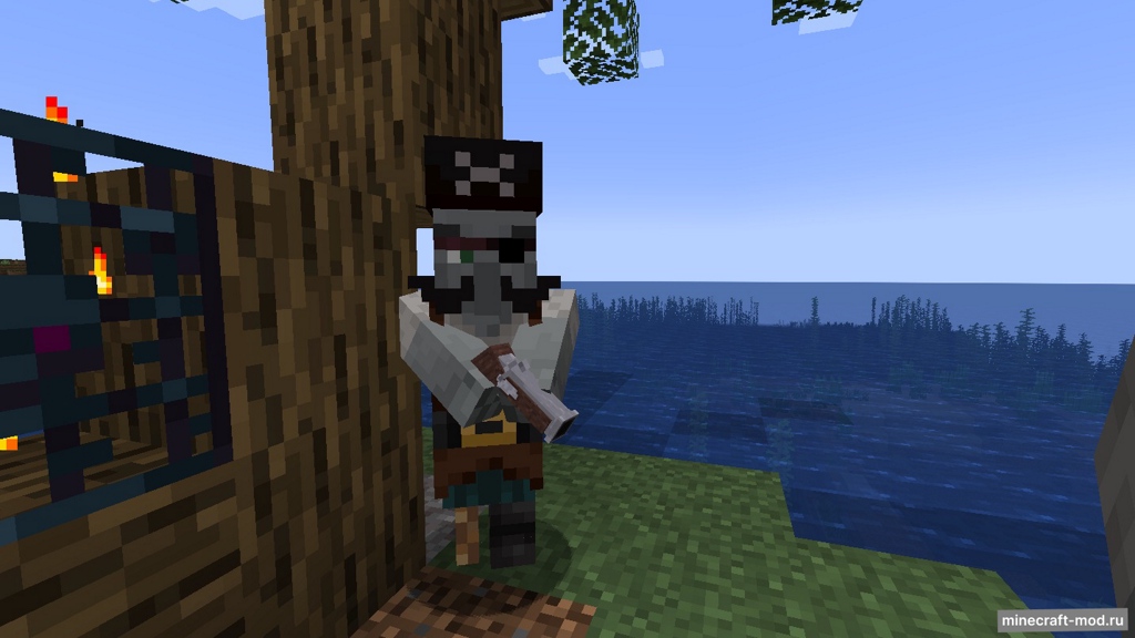 Мод Pirates & Treasures для Minecraft 1.20.1