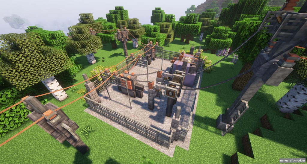 Мод Create: Power Grid для Minecraft 1.20.1