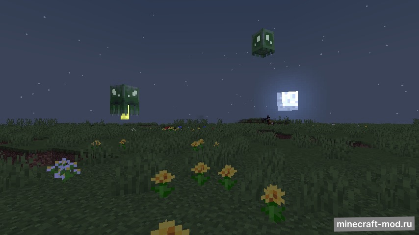 Мод Xp Jellies для Minecraft 1.20.1