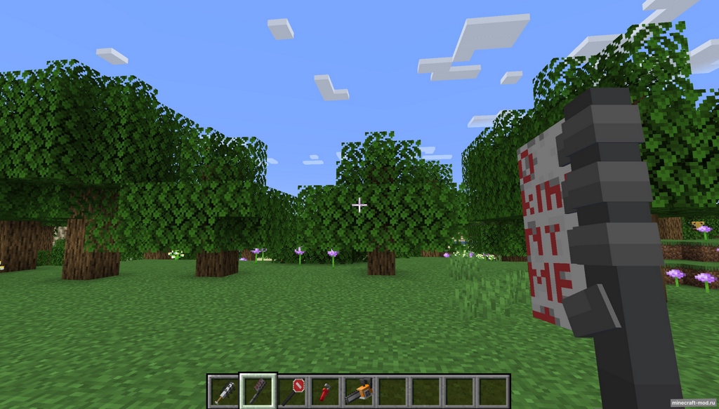Мод Artisan of zombie weapons для Minecraft 1.21.1, 1.20.1, 1.19.4