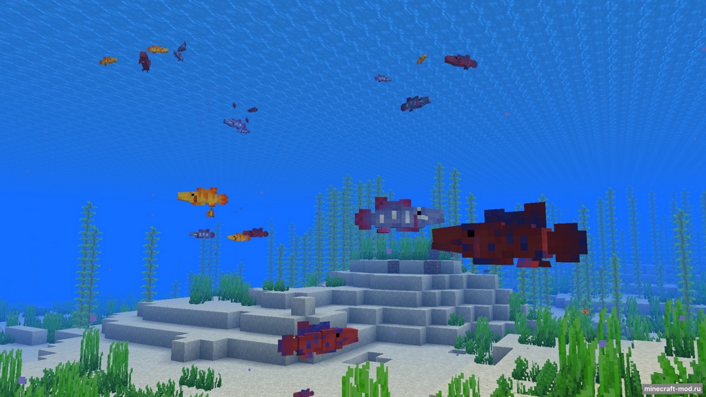 Мод Fish of Thieves для Minecraft 1.21.1, 1.21, 1.20.6,  ...