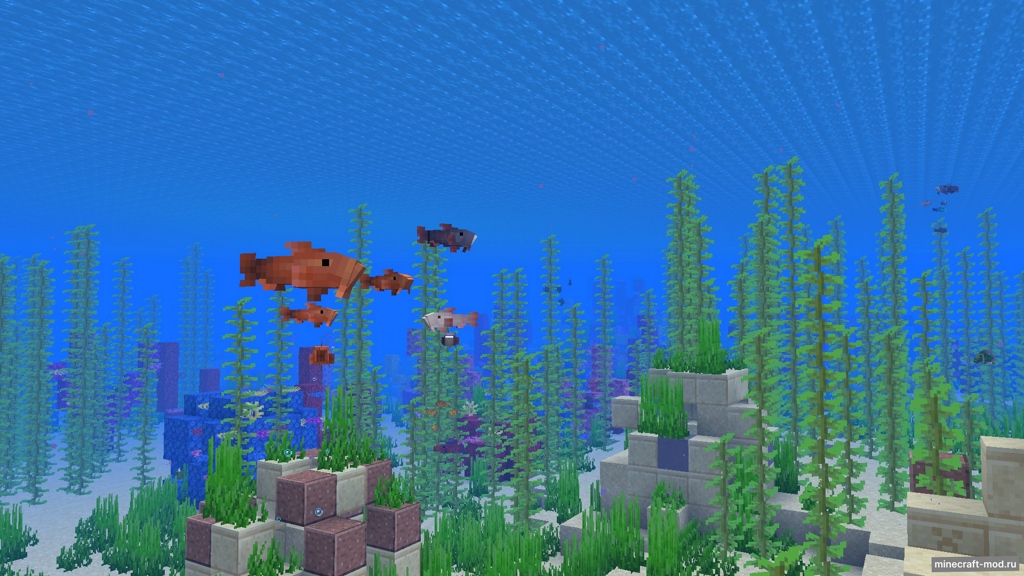 Мод Fish of Thieves для Minecraft 1.21.1, 1.21, 1.20.6,  ...