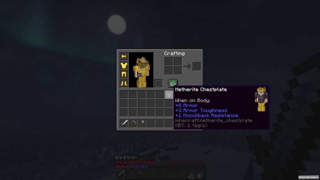 Мод Armortip для Minecraft 1.21, 1.20.4, 1.20.1