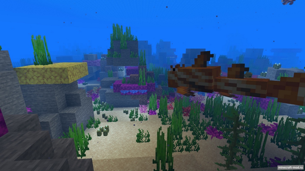Мод Unusual Fish для Minecraft 1.20.1, 1.19.2