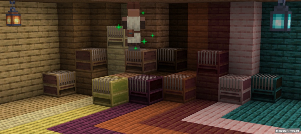 Мод More Loom Variants для Minecraft 1.21.1, 1.21, 1.20.6,  ...