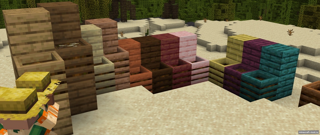 Мод More Composter Variants для Minecraft 1.21.1, 1.21, 1.20.6,  ...