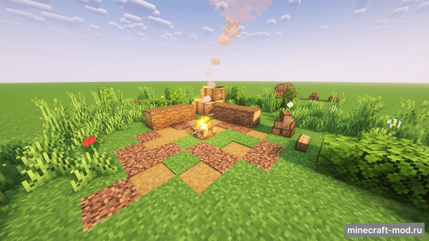 Мод Perrys Decorations для Minecraft 1.20.1