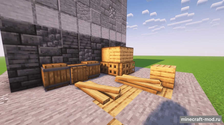 Мод Perrys Decorations для Minecraft 1.20.1