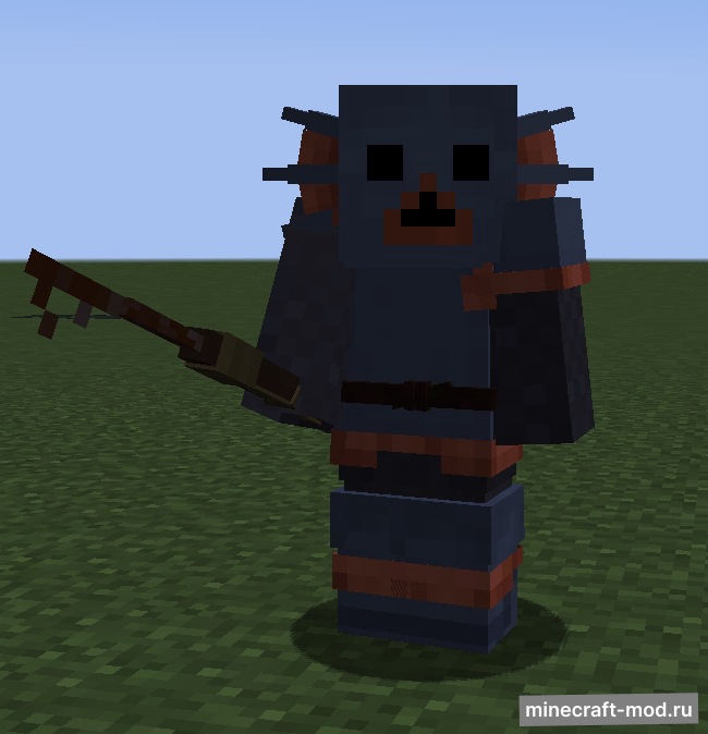 Мод Jeff mod для Minecraft 1.14.1, 1.14, 1.13.2,  ...