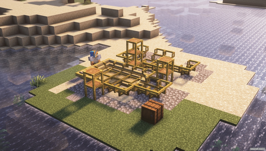 Мод aleki's Nifty Ships для Minecraft 1.20.1