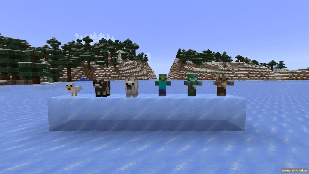 Мод Mob Collections для Minecraft 1.20.1