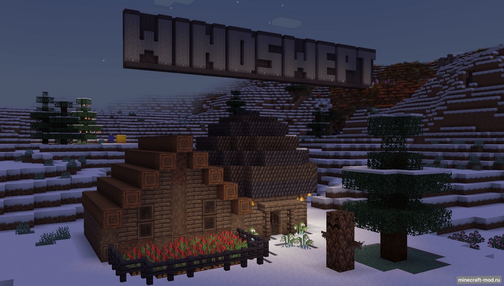 Мод Windswept! для Minecraft 1.20.1, 1.19.2, 1.18.2