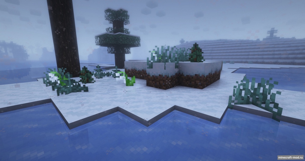 Мод Better Snow Coverage для Minecraft 1.21.1, 1.21, 1.20.1