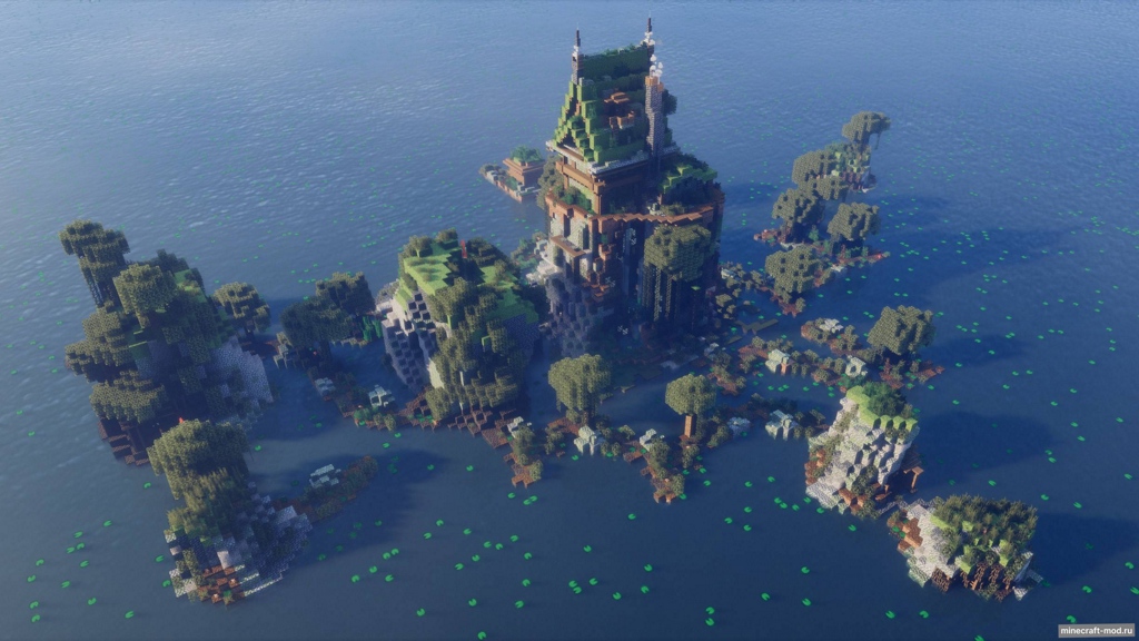 Мод Epic Structures: Witch Huts для Minecraft 1.21.8, 1.21.7, 1.21.6,  ...