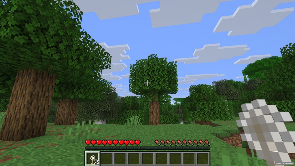 Мод Fluffy Dandelions для Minecraft 1.21.8