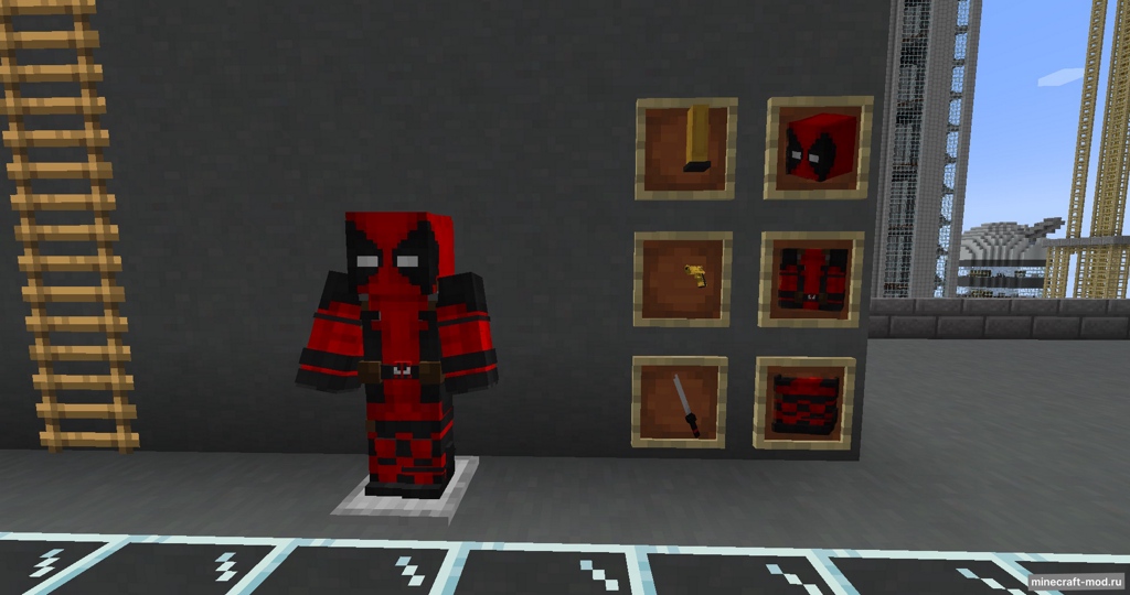 Мод Deadpool для Minecraft 1.20.1