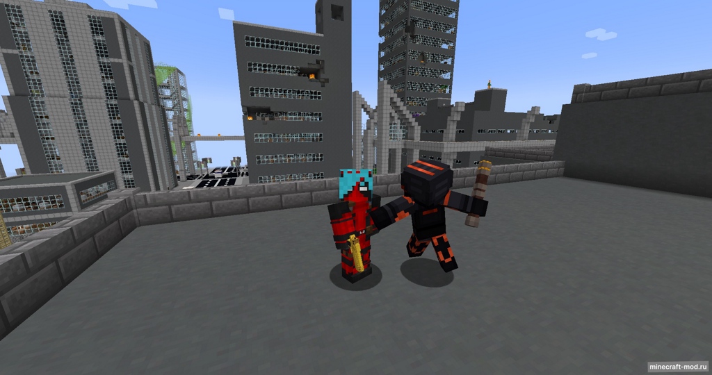 Мод Deadpool для Minecraft 1.20.1