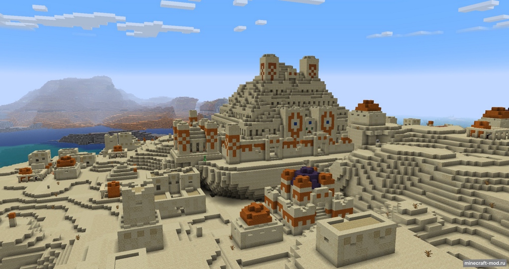 Мод DnT Desert Temple Replacement для Minecraft 1.21.1, 1.21