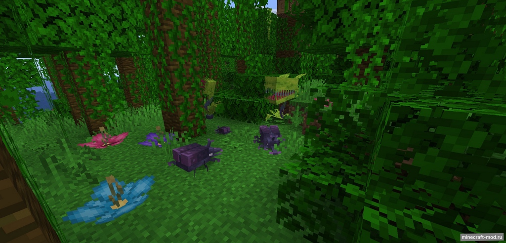 Мод Nosy's Natural Expansion для Minecraft 1.21.8