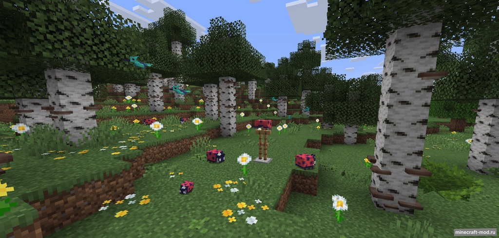 Мод Nosy's Natural Expansion для Minecraft 1.21.8