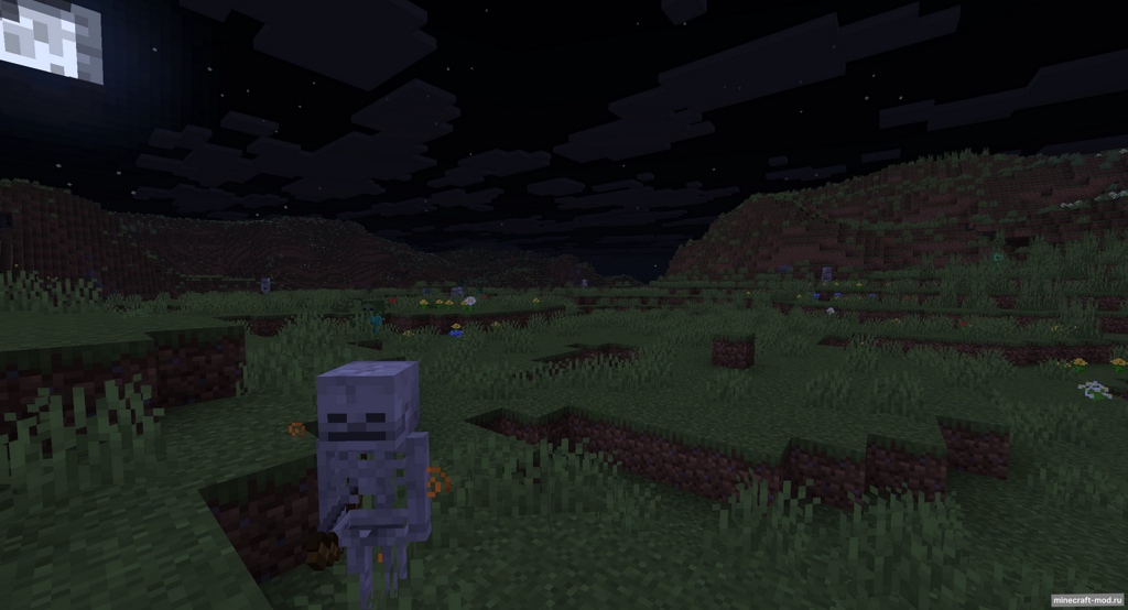Мод Simple Mob Buff System для Minecraft 1.21.8 fabric, 1.21.1 fabric