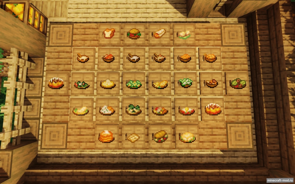 Мод Veggies Delight для Minecraft 1.21.1, 1.20.1