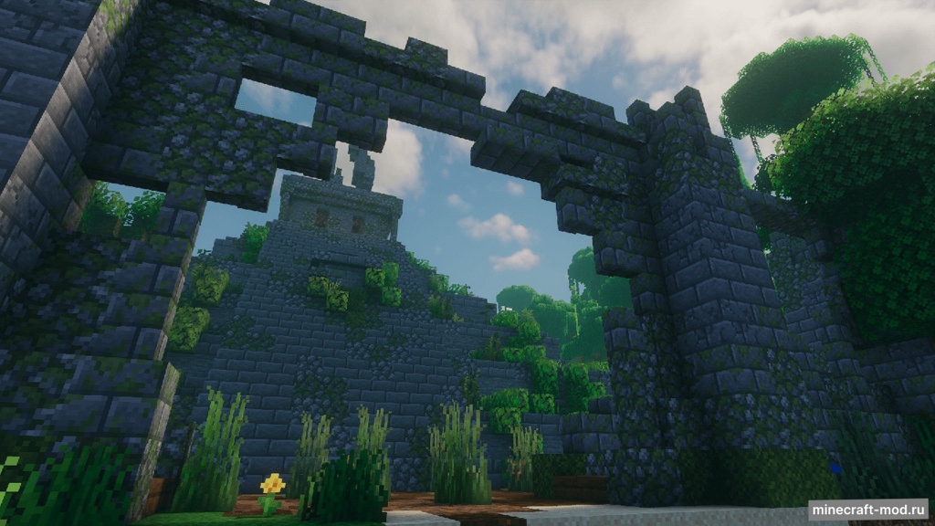 Мод Unearthed Journey для Minecraft 1.20.1