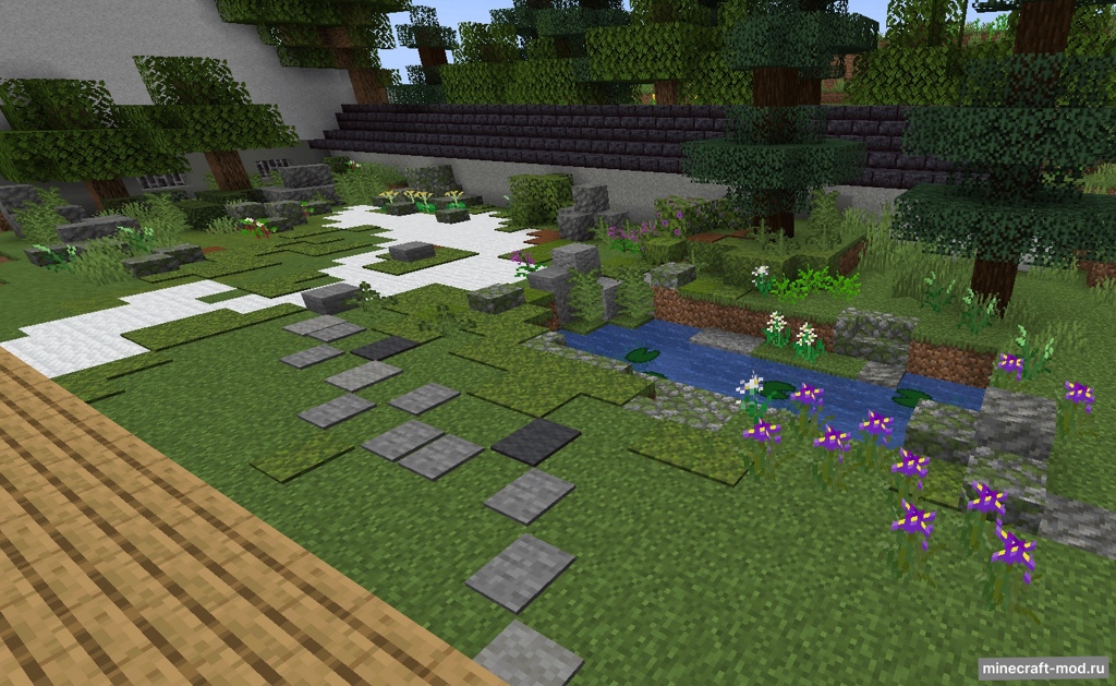 Мод chika's plants для Minecraft 1.19.2