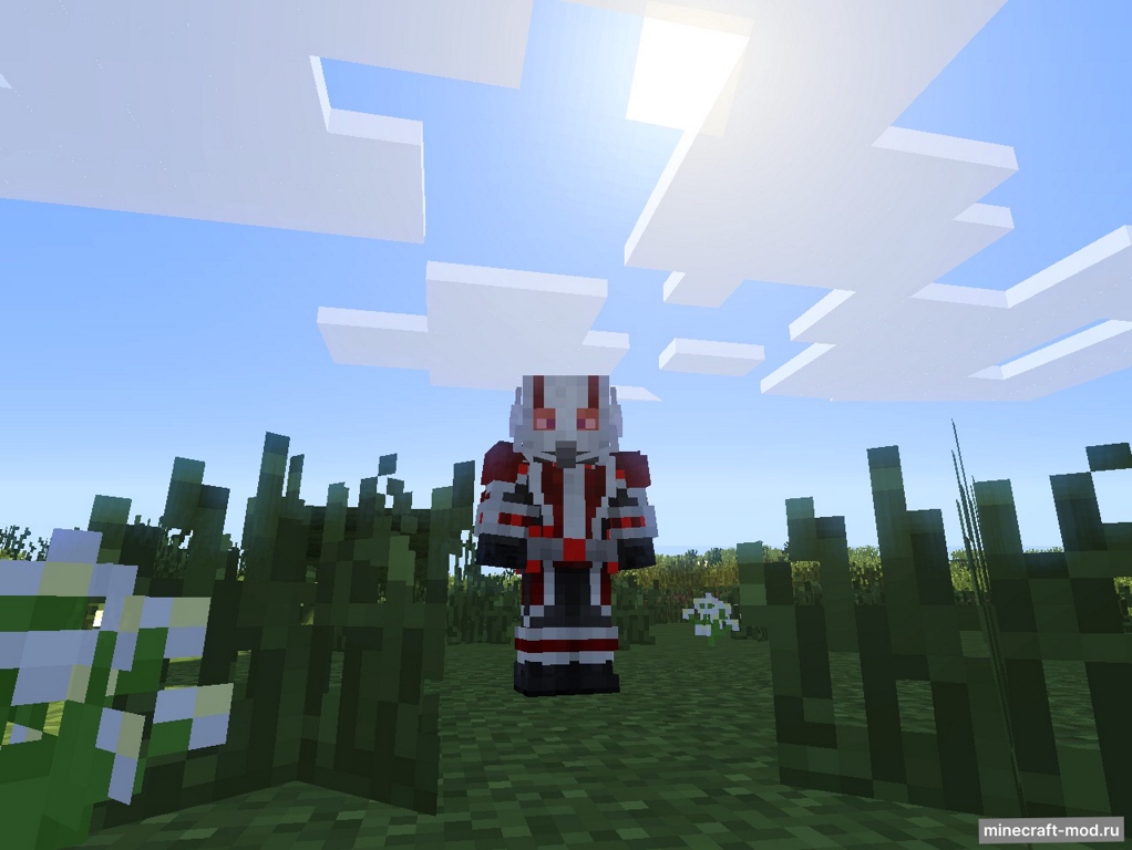 Мод AntMan для Minecraft 1.8.9, 1.7.10