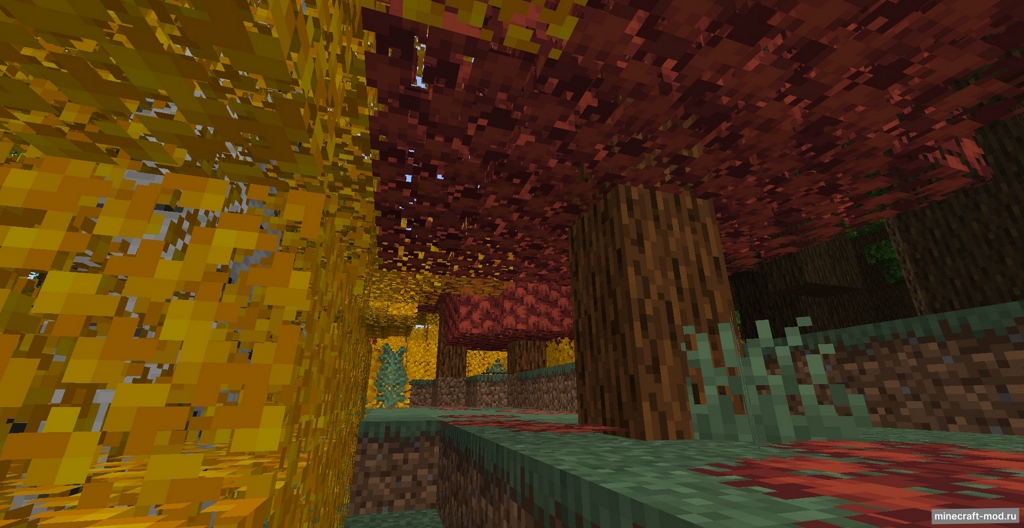 Мод Biomes Unknown для Minecraft 1.20.1