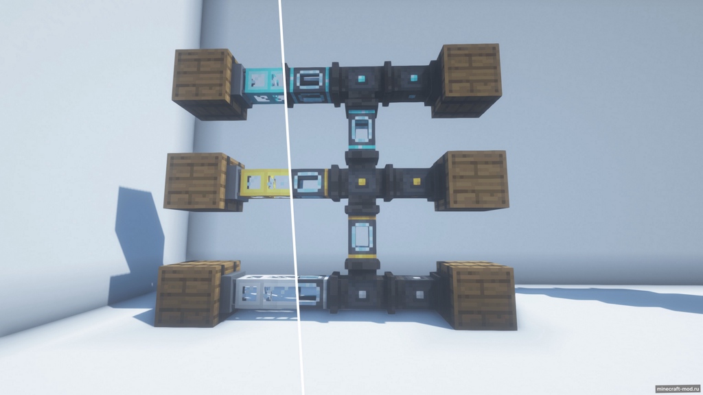Мод Refined Pipes Reforged для Minecraft 1.20.1