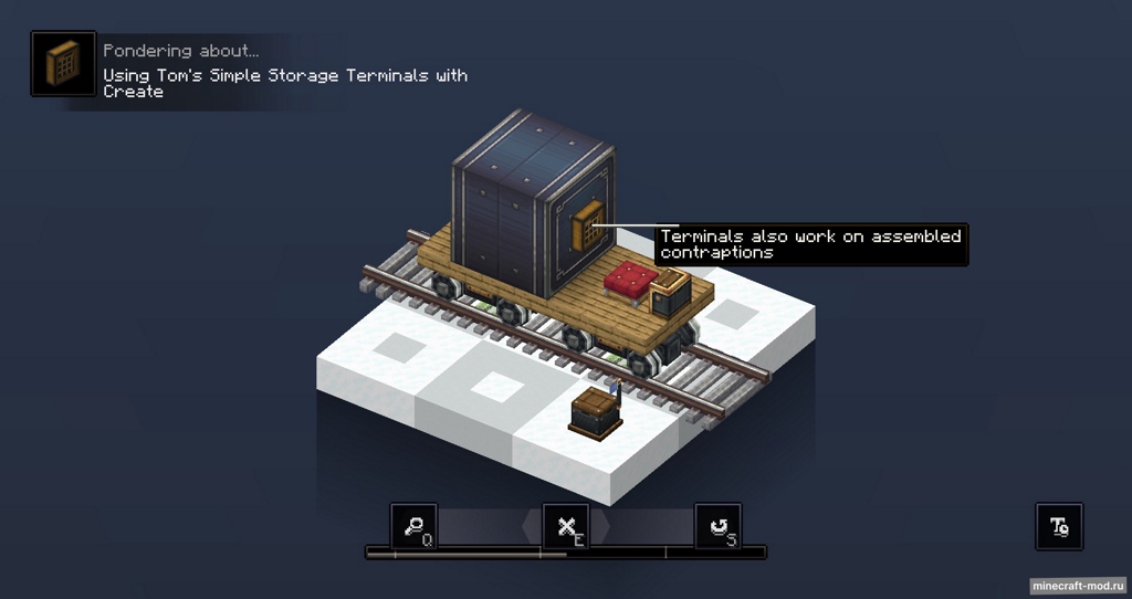 Мод Create Contraption Terminals для Minecraft 1.21.1, 1.20.1