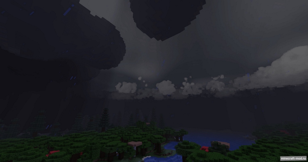 Мод Simple Clouds для Minecraft 1.21.1, 1.21, 1.20.1