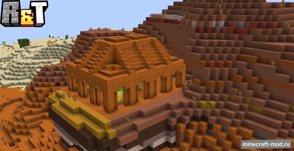 Мод Ruins and Towers для Minecraft 1.21.8, 1.21.7, 1.21.6