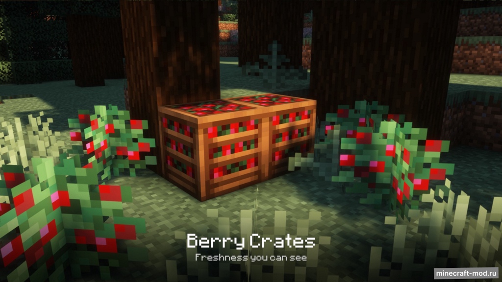 Мод Crate Delight для Minecraft 1.21.7, 1.21.6, 1.21.5,  ...