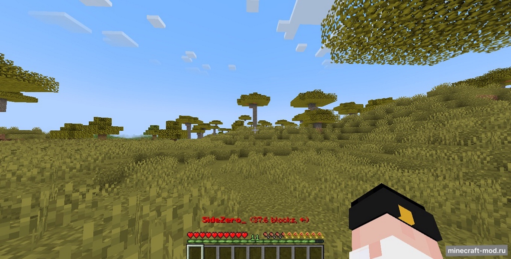 Мод Player Finder для Minecraft 1.21.8 - 1.21.6, 1.21.5, 1.21.4 - 1.21.1