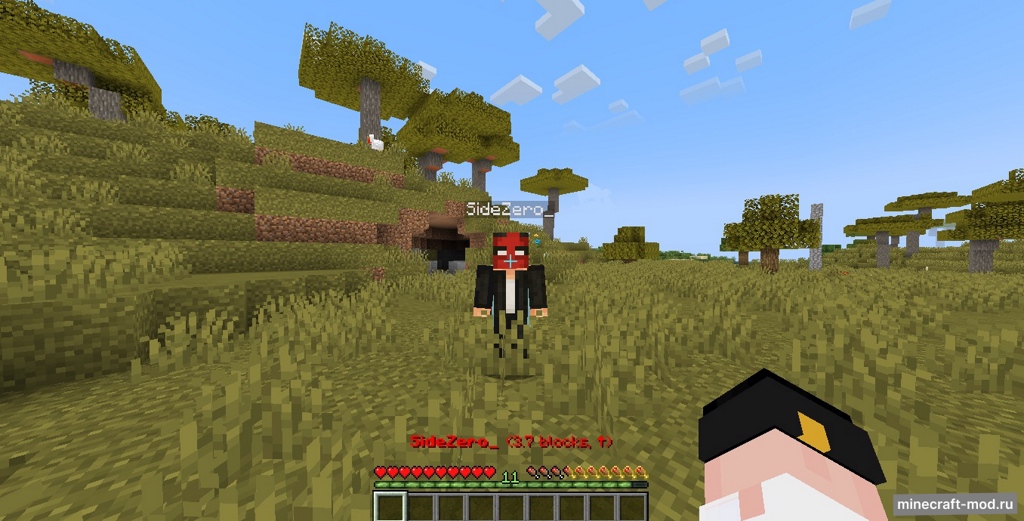 Мод Player Finder для Minecraft 1.21.8 - 1.21.6, 1.21.5, 1.21.4 - 1.21.1