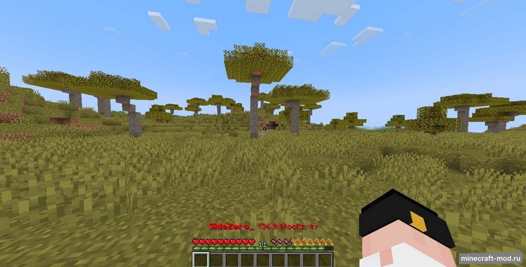 Мод Player Finder для Minecraft 1.21.8 - 1.21.6, 1.21.5, 1.21.4 - 1.21.1